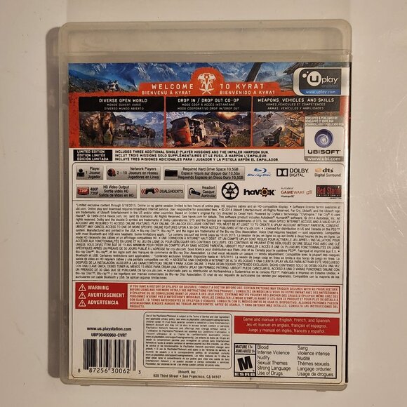 *New Low Price* Far Cry 4 Ltd Edition for PS3 CIB - Picture 3 of 3